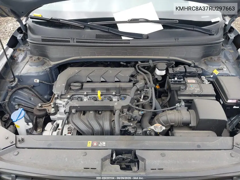 2024 Hyundai Venue Limited VIN: KMHRC8A37RU297663 Lot: 45430104