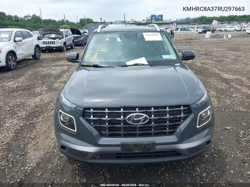 2024 Hyundai Venue Limited VIN: KMHRC8A37RU297663 Lot: 45430104