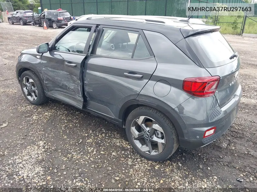 2024 Hyundai Venue Limited VIN: KMHRC8A37RU297663 Lot: 45430104