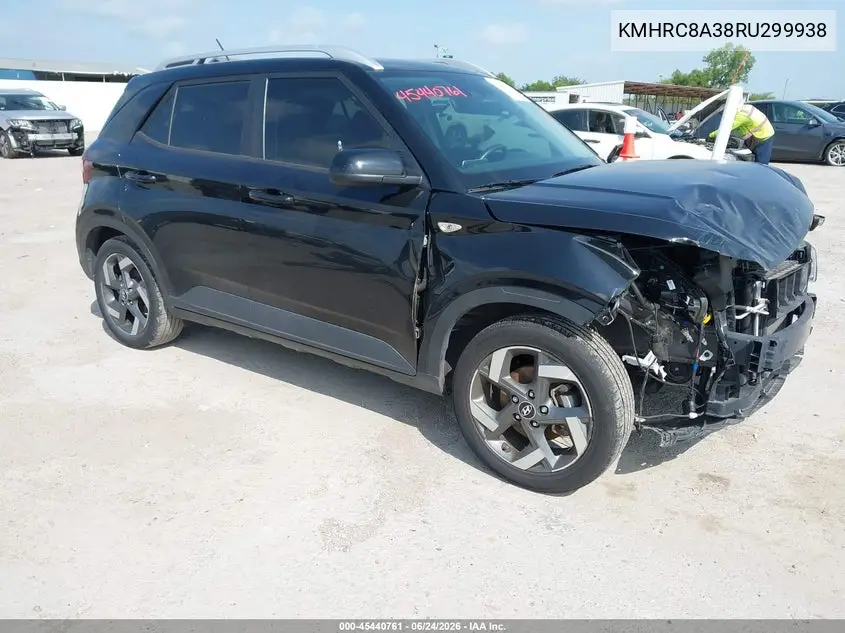 2024 Hyundai Venue Sel VIN: KMHRC8A38RU299938 Lot: 45440761
