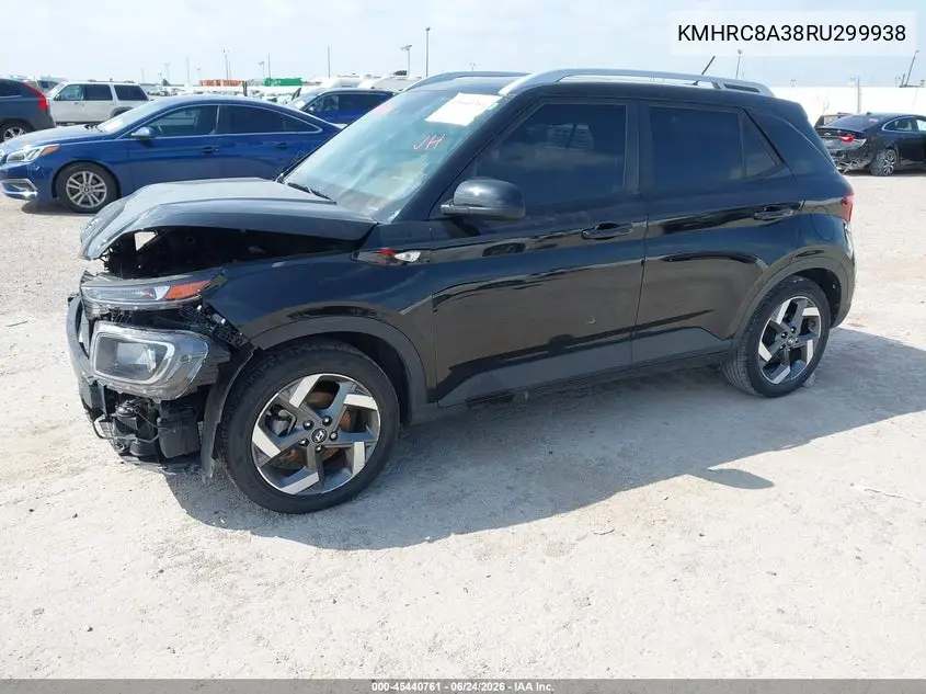 2024 Hyundai Venue Sel VIN: KMHRC8A38RU299938 Lot: 45440761