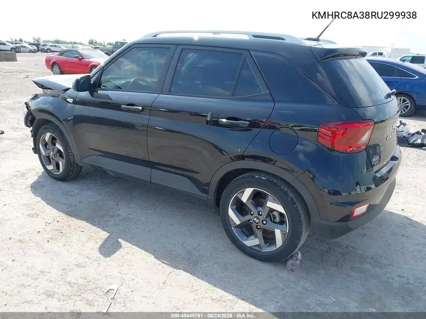 2024 Hyundai Venue Sel VIN: KMHRC8A38RU299938 Lot: 45440761