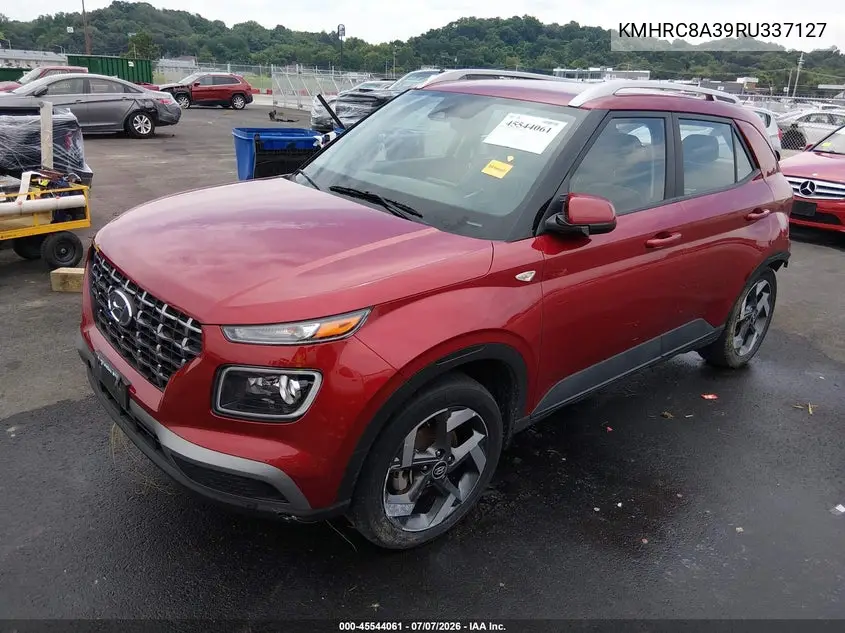 2024 Hyundai Venue Limited VIN: KMHRC8A39RU337127 Lot: 45544061