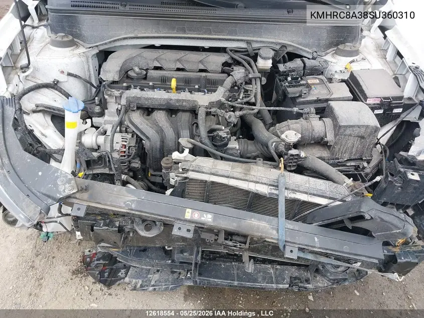 2025 Hyundai Venue Preferred W/Two-Tone VIN: KMHRC8A38SU360310 Lot: 12618554
