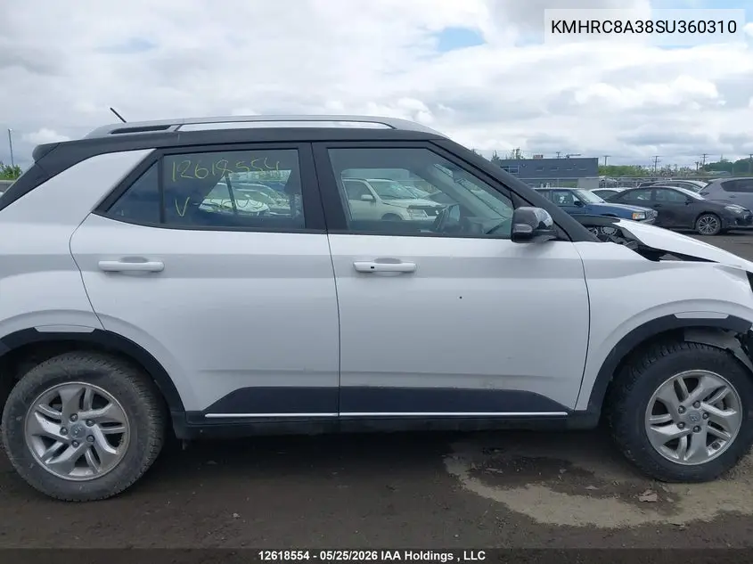 2025 Hyundai Venue Preferred W/Two-Tone VIN: KMHRC8A38SU360310 Lot: 12618554