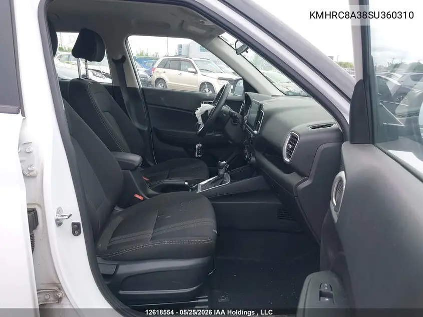 2025 Hyundai Venue Preferred W/Two-Tone VIN: KMHRC8A38SU360310 Lot: 12618554