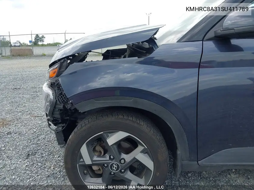 2025 Hyundai Venue Sel/Limited VIN: KMHRC8A31SU411789 Lot: 12632184