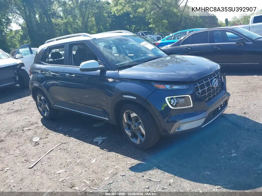 2025 Hyundai Venue Limited VIN: KMHRC8A35SU392907 Lot: 45174009