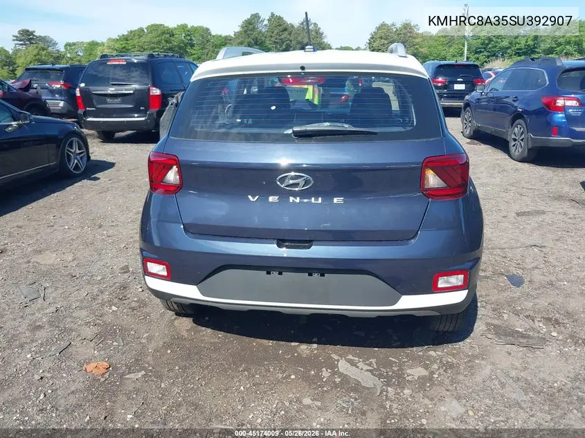 2025 Hyundai Venue Limited VIN: KMHRC8A35SU392907 Lot: 45174009