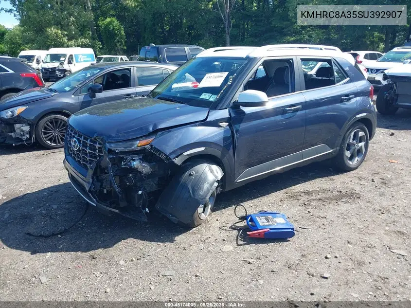 2025 Hyundai Venue Limited VIN: KMHRC8A35SU392907 Lot: 45174009