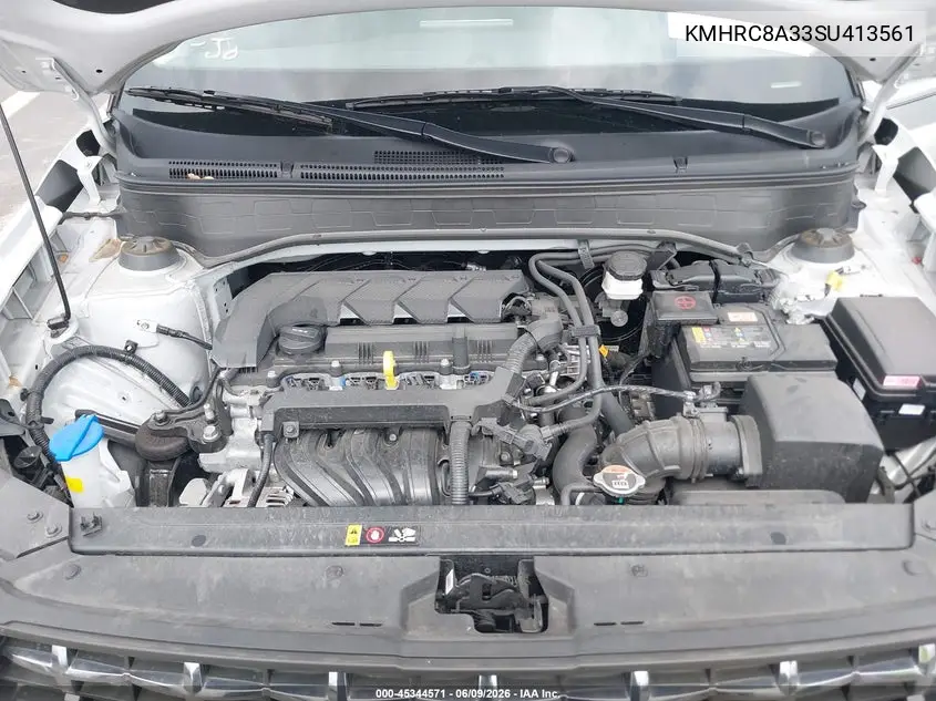 2025 Hyundai Venue Sel VIN: KMHRC8A33SU413561 Lot: 45344571