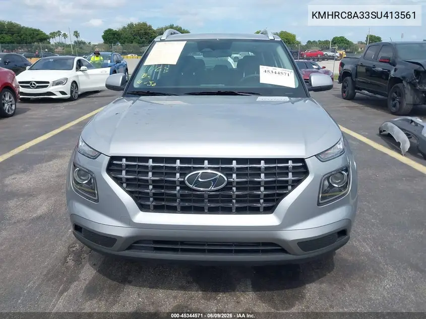 2025 Hyundai Venue Sel VIN: KMHRC8A33SU413561 Lot: 45344571