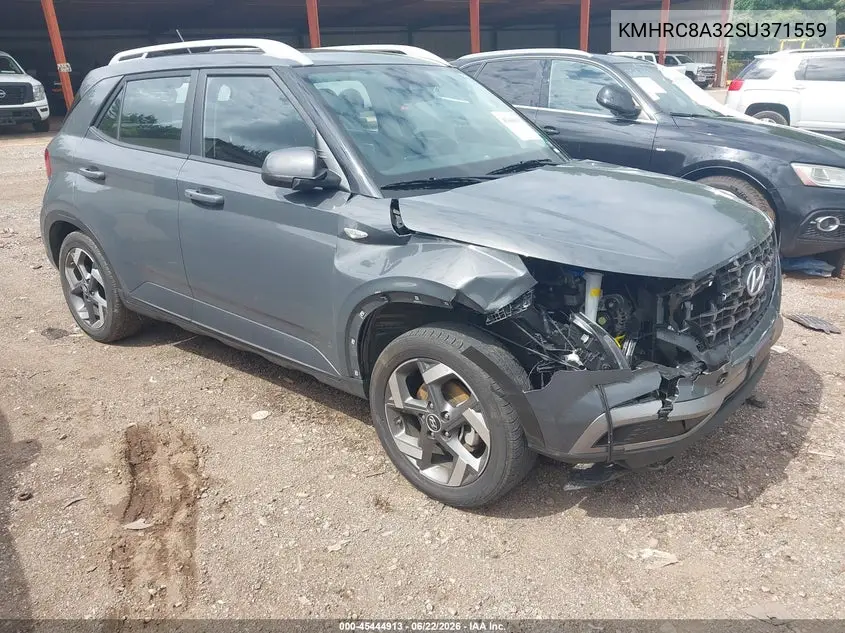 2025 Hyundai Venue Sel VIN: KMHRC8A32SU371559 Lot: 45444913