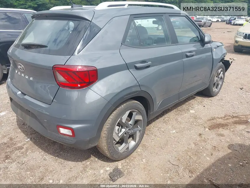 2025 Hyundai Venue Sel VIN: KMHRC8A32SU371559 Lot: 45444913
