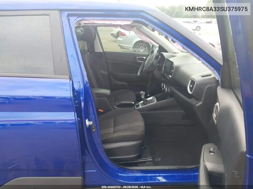 2025 Hyundai Venue Sel VIN: KMHRC8A33SU375975 Lot: 45465752