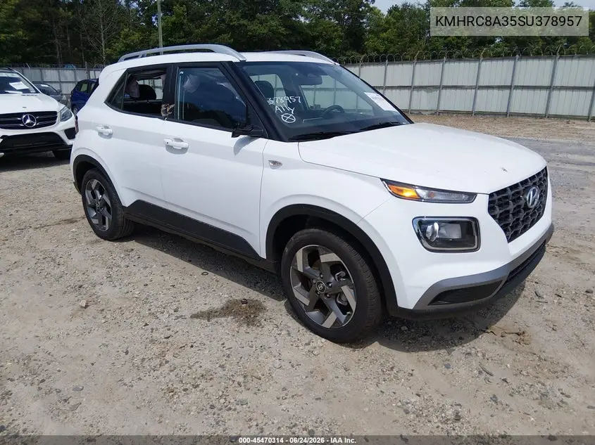 2025 Hyundai Venue Sel VIN: KMHRC8A35SU378957 Lot: 45470314