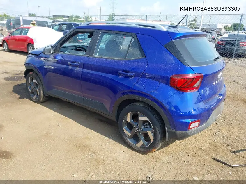 2025 Hyundai Venue Limited VIN: KMHRC8A38SU393307 Lot: 45477622