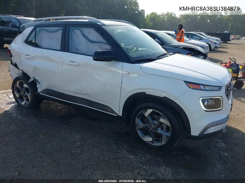 2025 Hyundai Venue Limited VIN: KMHRC8A38SU384879 Lot: 45522483