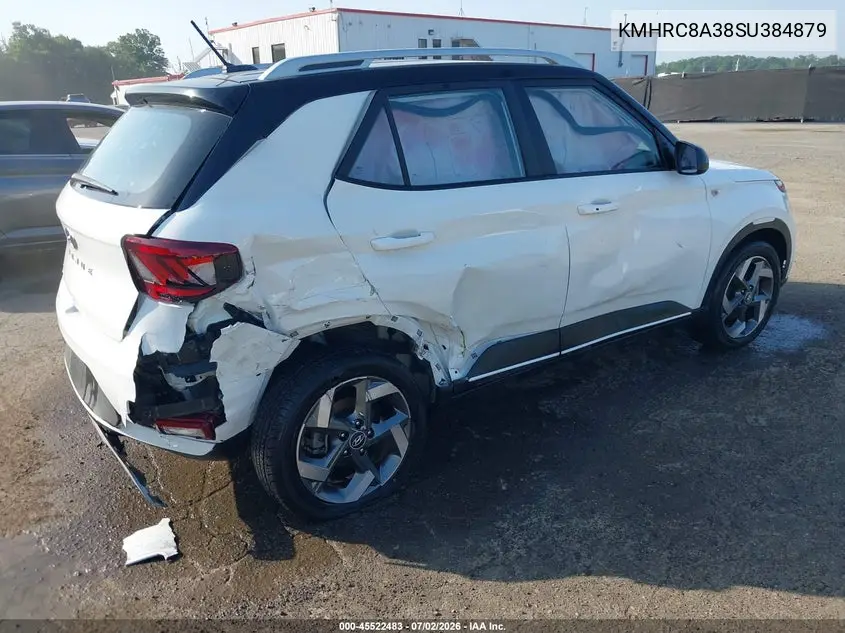 2025 Hyundai Venue Limited VIN: KMHRC8A38SU384879 Lot: 45522483