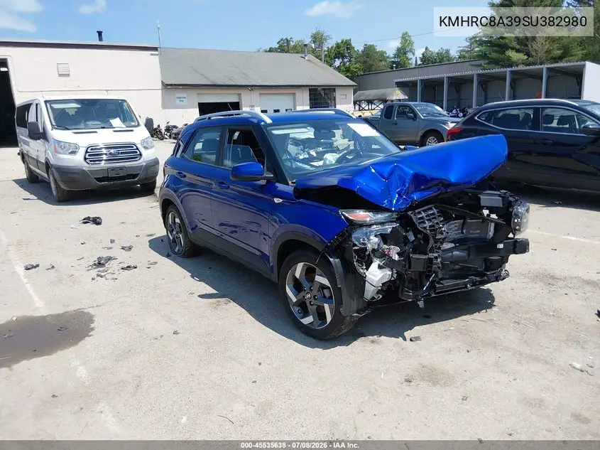 2025 Hyundai Venue Limited VIN: KMHRC8A39SU382980 Lot: 45535638