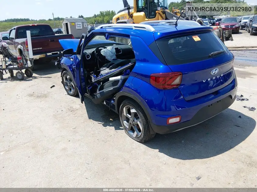 2025 Hyundai Venue Limited VIN: KMHRC8A39SU382980 Lot: 45535638