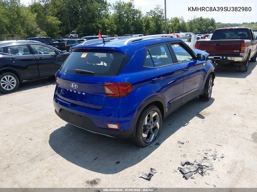2025 Hyundai Venue Limited VIN: KMHRC8A39SU382980 Lot: 45535638