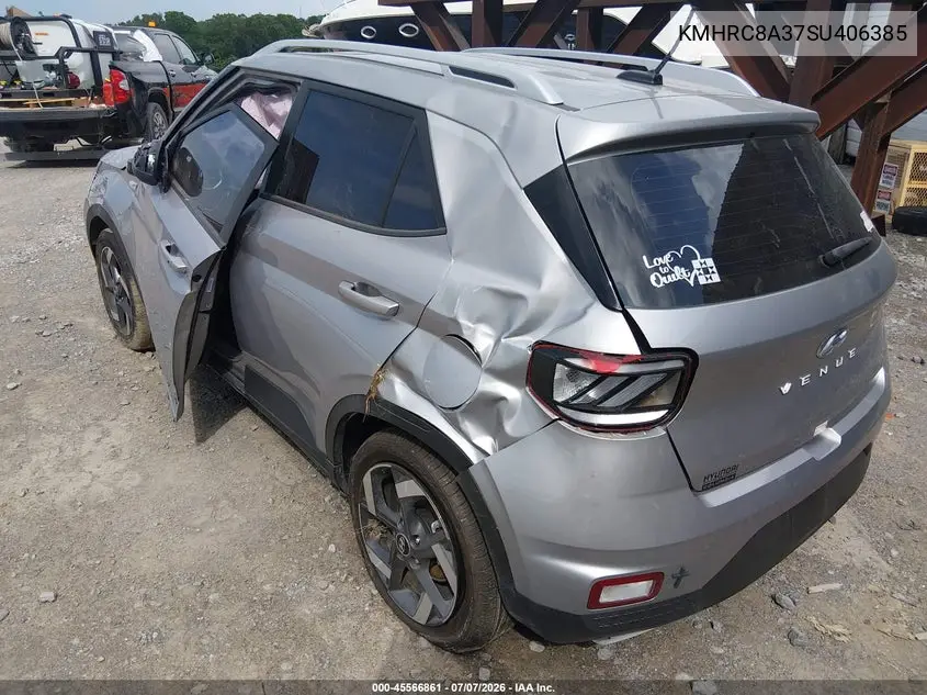 2025 Hyundai Venue Sel VIN: KMHRC8A37SU406385 Lot: 45566861
