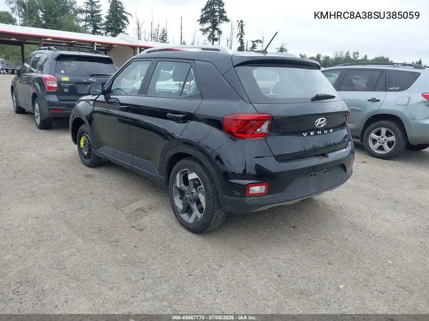 2025 Hyundai Venue Sel VIN: KMHRC8A38SU385059 Lot: 45567770