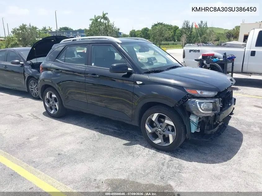 2025 Hyundai Venue Sel VIN: KMHRC8A30SU386450 Lot: 45588046