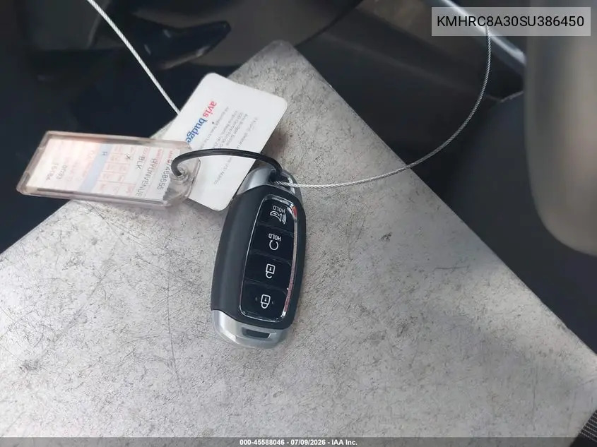 2025 Hyundai Venue Sel VIN: KMHRC8A30SU386450 Lot: 45588046