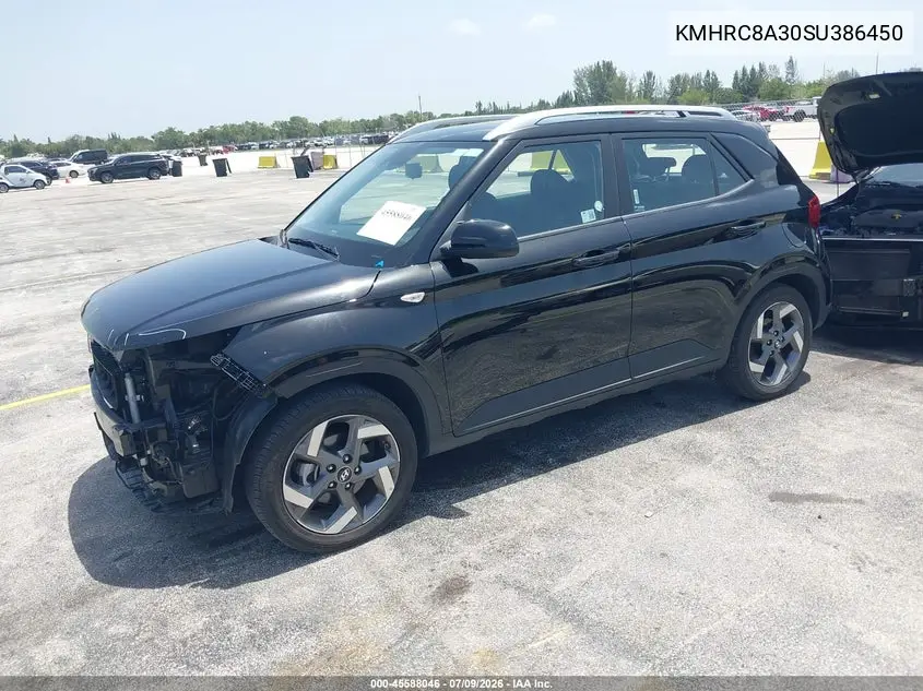 2025 Hyundai Venue Sel VIN: KMHRC8A30SU386450 Lot: 45588046