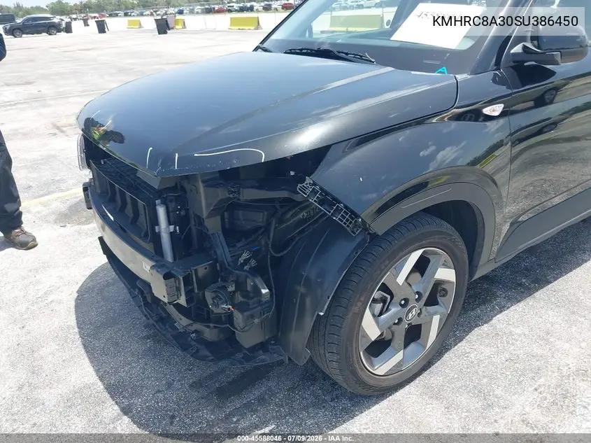 2025 Hyundai Venue Sel VIN: KMHRC8A30SU386450 Lot: 45588046