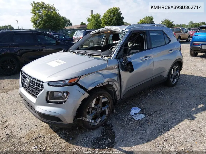 2025 Hyundai Venue Sel VIN: KMHRC8A39SU362714 Lot: 45615165