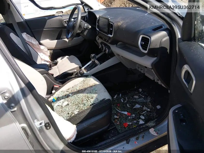 2025 Hyundai Venue Sel VIN: KMHRC8A39SU362714 Lot: 45615165