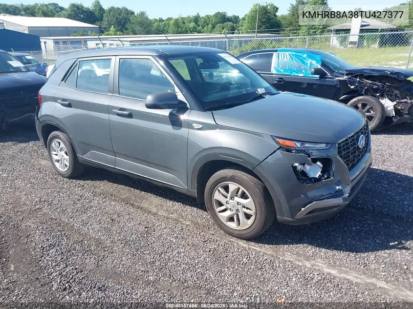 2026 Hyundai Venue Se VIN: KMHRB8A38TU427377 Lot: 45157484