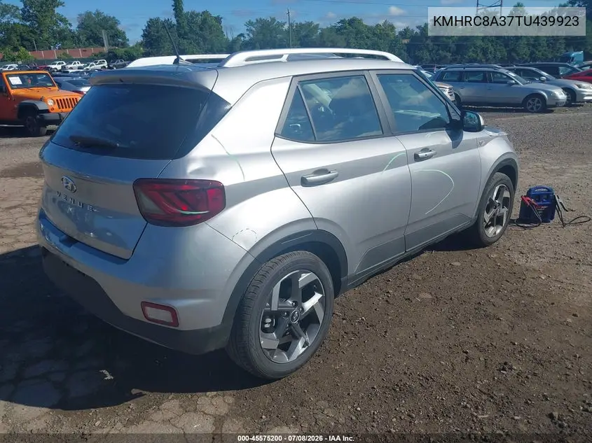 2026 Hyundai Venue Sel VIN: KMHRC8A37TU439923 Lot: 45575200