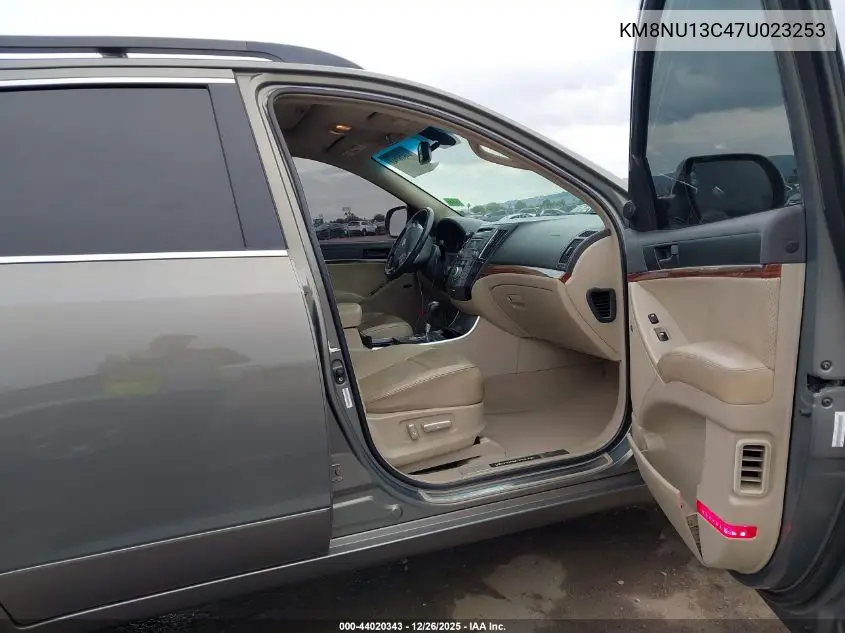 2007 Hyundai Veracruz Gls/Limited/Se VIN: KM8NU13C47U023253 Lot: 44020343
