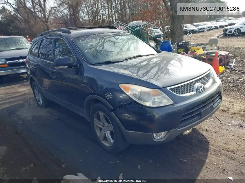 2007 Hyundai Veracruz Gls/Limited/Se VIN: KM8NU73C27U016286 Lot: 44238796