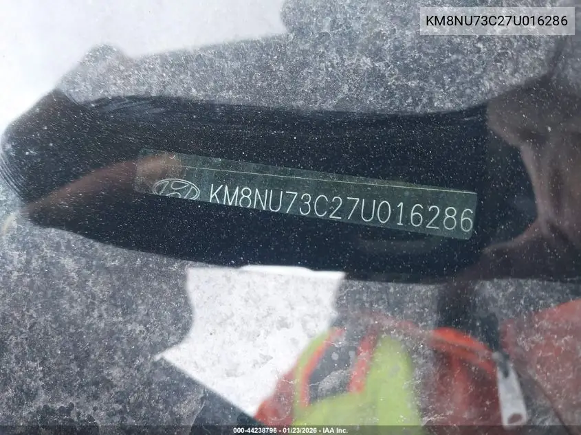 2007 Hyundai Veracruz Gls/Limited/Se VIN: KM8NU73C27U016286 Lot: 44238796