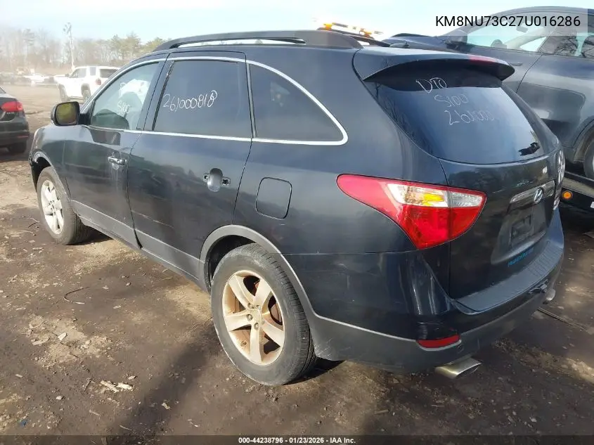 2007 Hyundai Veracruz Gls/Limited/Se VIN: KM8NU73C27U016286 Lot: 44238796
