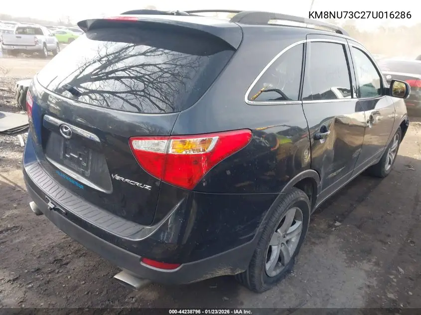 2007 Hyundai Veracruz Gls/Limited/Se VIN: KM8NU73C27U016286 Lot: 44238796