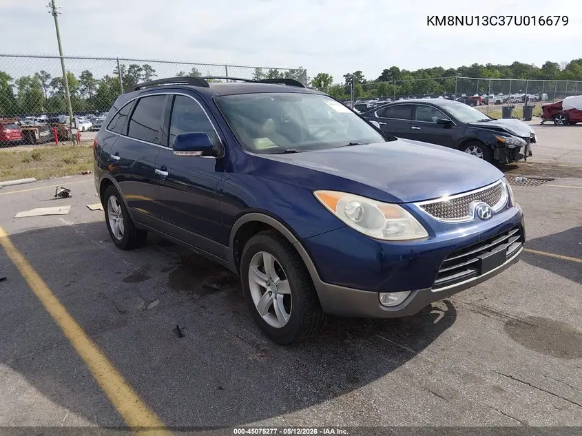 2007 Hyundai Veracruz Gls/Limited/Se VIN: KM8NU13C37U016679 Lot: 45075277