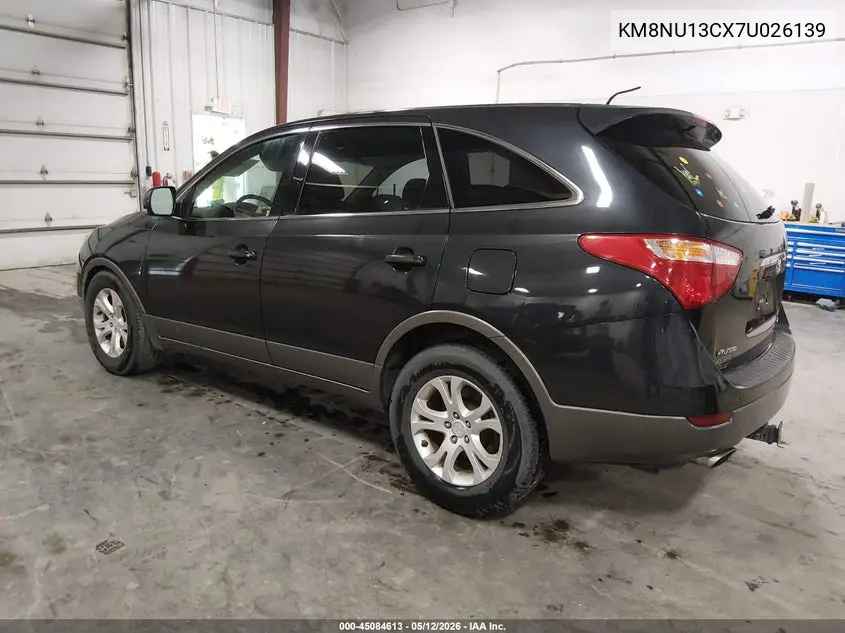 2007 Hyundai Veracruz VIN: KM8NU13CX7U026139 Lot: 45084613