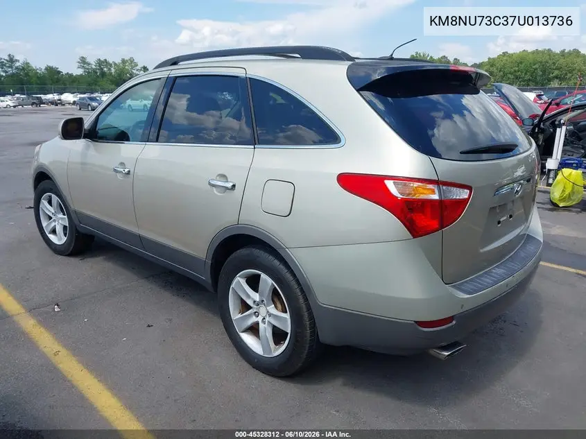 2007 Hyundai Veracruz VIN: KM8NU73C37U013736 Lot: 45328312