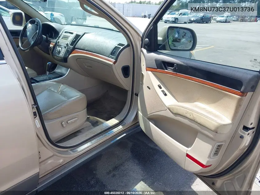 2007 Hyundai Veracruz VIN: KM8NU73C37U013736 Lot: 45328312