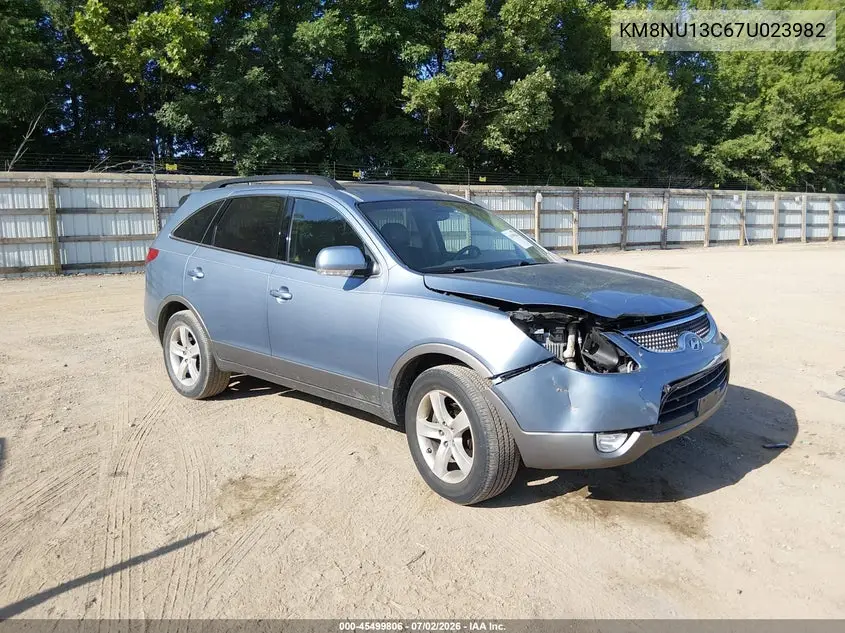 2007 Hyundai Veracruz Gls/Limited/Se VIN: KM8NU13C67U023982 Lot: 45499806