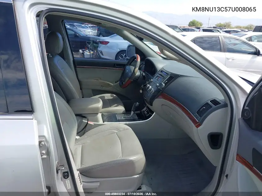 2007 Hyundai Veracruz Gls/Limited/Se VIN: KM8NU13C57U008065 Lot: 45603234