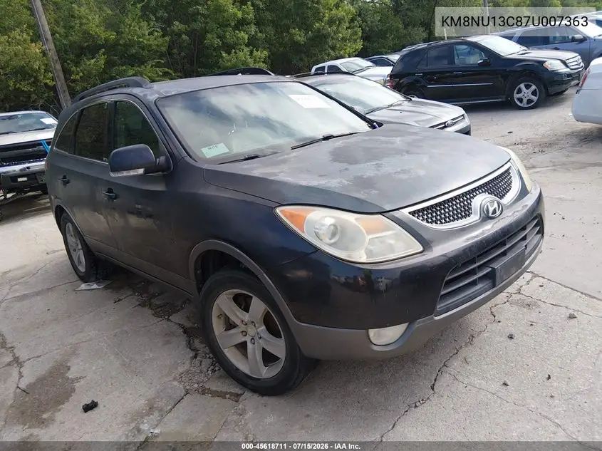 2007 Hyundai Veracruz Gls/Limited/Se VIN: KM8NU13C87U007363 Lot: 45618711