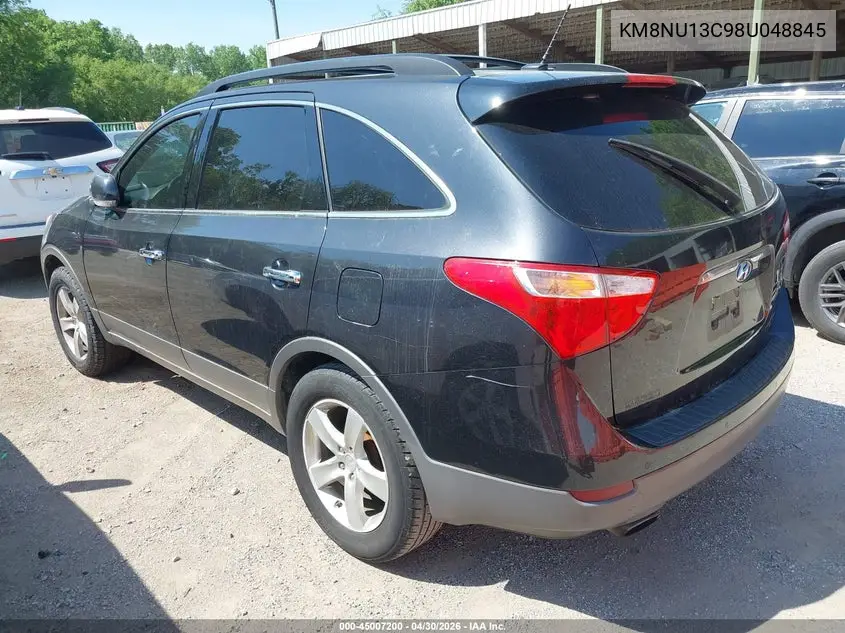 2008 Hyundai Veracruz Gls/Limited/Se VIN: KM8NU13C98U048845 Lot: 45007200