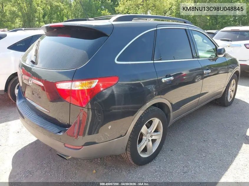 2008 Hyundai Veracruz Gls/Limited/Se VIN: KM8NU13C98U048845 Lot: 45007200